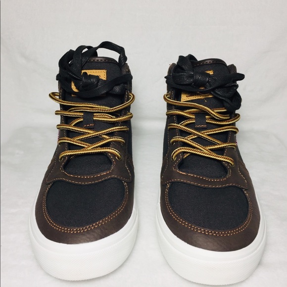 LEVI’S Kids Sneaker Boots (Brown/Tan) SIZE 5.5 M . - Picture 2 of 6